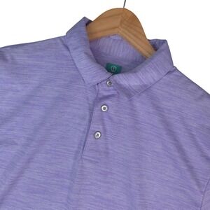Pro Tour Polo Shirt Mens Medium Purple‎ Airplay Performance Golf Short Sleeve